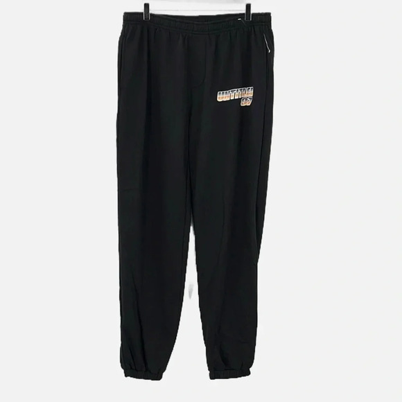 Designs Untitled Speedway Sweatpants Jogger Pants in Black - NWOT - Size XL - Picture 1 of 5